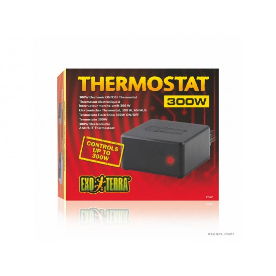 Exoterra Thermostat 300 Watt terráriumi hőmérsékletszabályozó termosztát