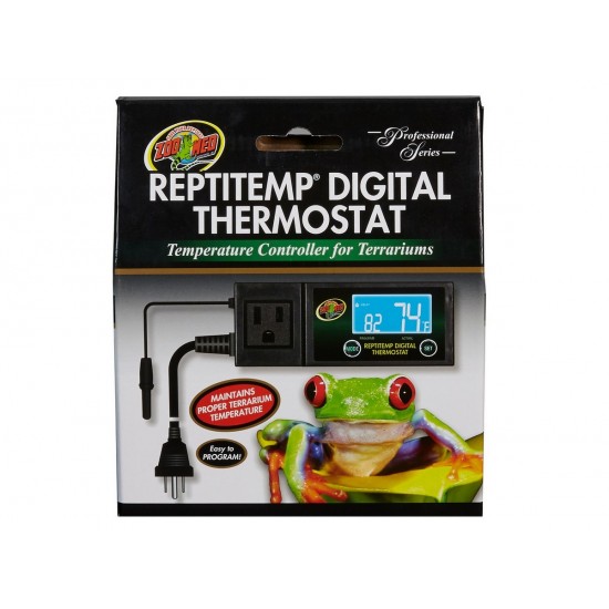 Zoomed ReptiTemp® Digital Thermostat hőmérséklet szabályozó termosztát