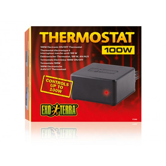 Exoterra Thermostat 100 Watt terráriumi hőmérsékletszabályozó termosztát