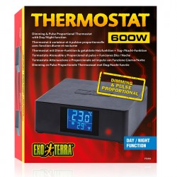 Exoterra Thermostat Dimming + Day/Night timer 600 Watt - terráriumi hőmérsékletszabályozó termosztát