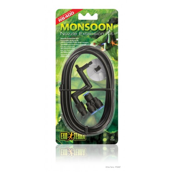 ExoTerra Monsoon Nozzle Extension Kit készlet
