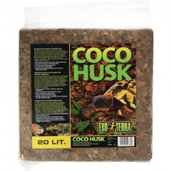 ExoTerra Coco Husk 20 liter - kókusz háncs