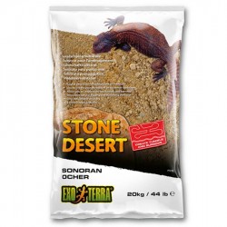 Exoterra Stone Desert Sonoran Ocher 5kg - természetes talaj agámáknak, leopárdgekkóknak, stb.