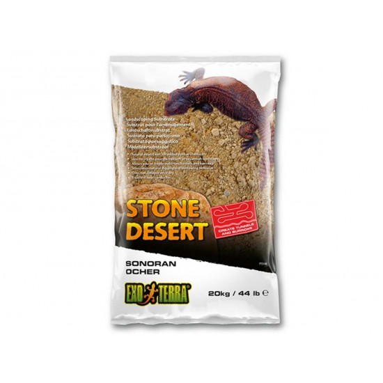Exoterra Stone Desert Sonoran Ocher 5kg - természetes talaj agámáknak, leopárdgekkóknak, stb.