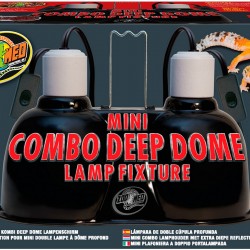 Zoomed Mini Combo Deep Dome lámpabura