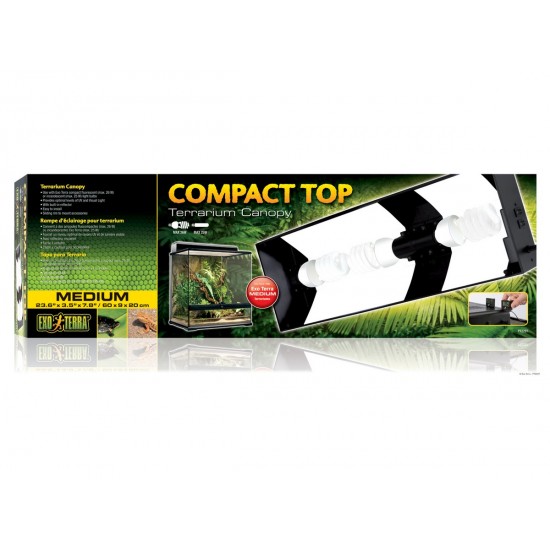 ExoTerra Compact Top Canopy Medium 60 cm lámpatest
