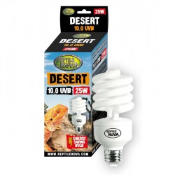 Reptile Nova Desert UVB 10.0 25W kompakt félsivatagi, sivatagi állatok számára